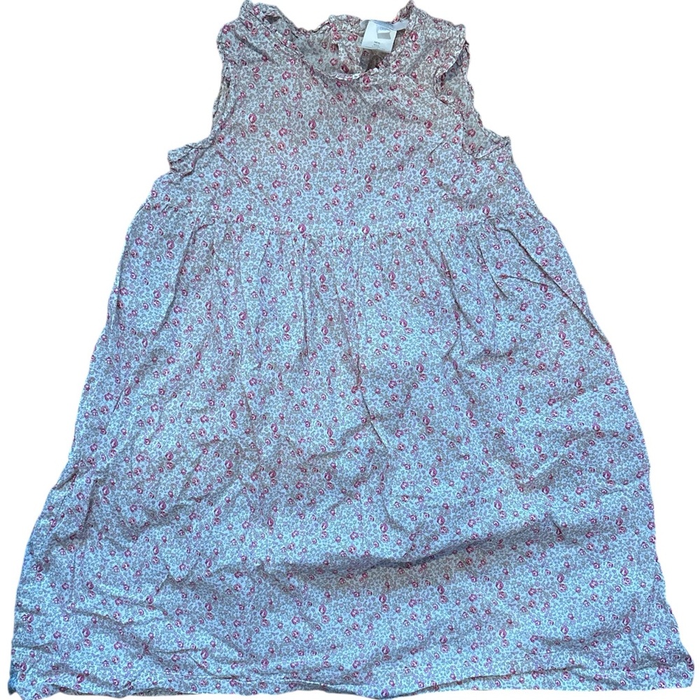 Jacadi Pink Floral Kids Casual Dress